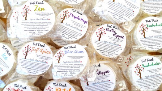 natural bath salt tub pucks